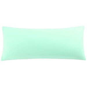 Microfiber Body Pillowcase with Zipper Closure, Mint, Body(20"x60")
